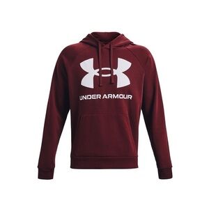 Under Armour Maroon Hoodie with White Logo
